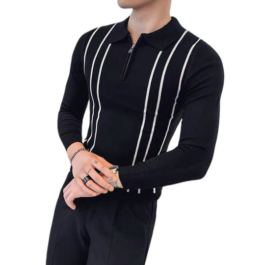 Herren Sportliches Polo-Shirt Shop Nory