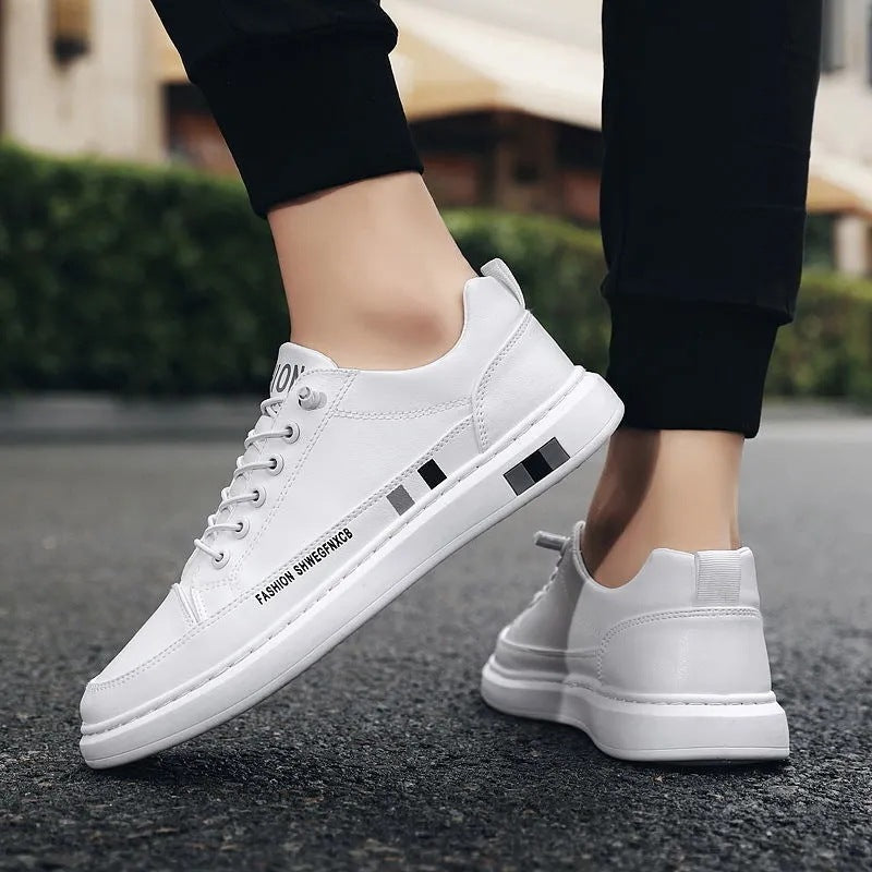 Damen Sportliche Sneaker aus hochwertigem Leder mit ergonomischer Dämpfung