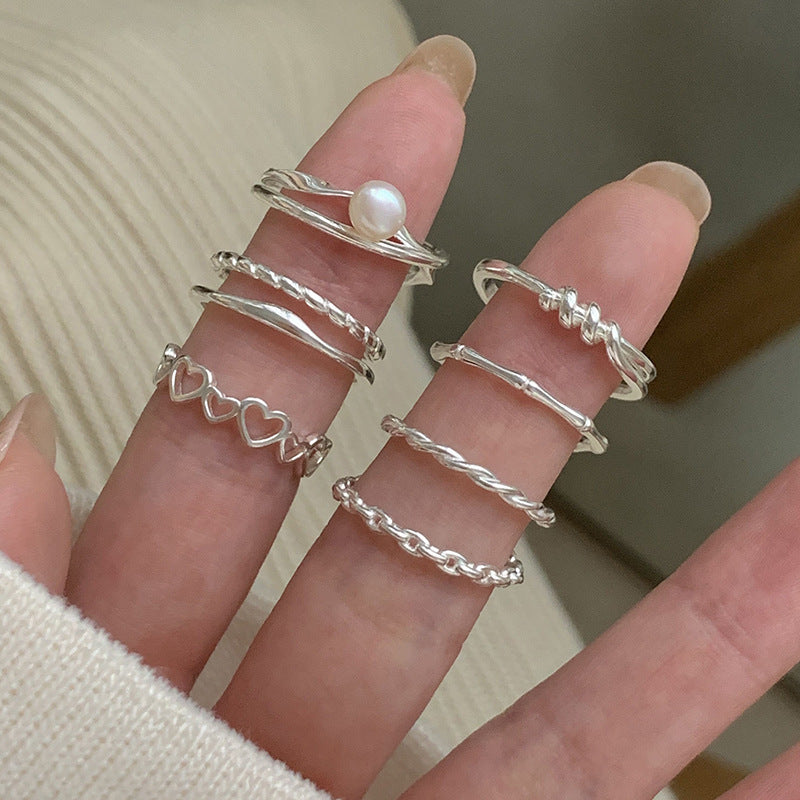 Damenring im verspielten Herzdesign Shop Nory