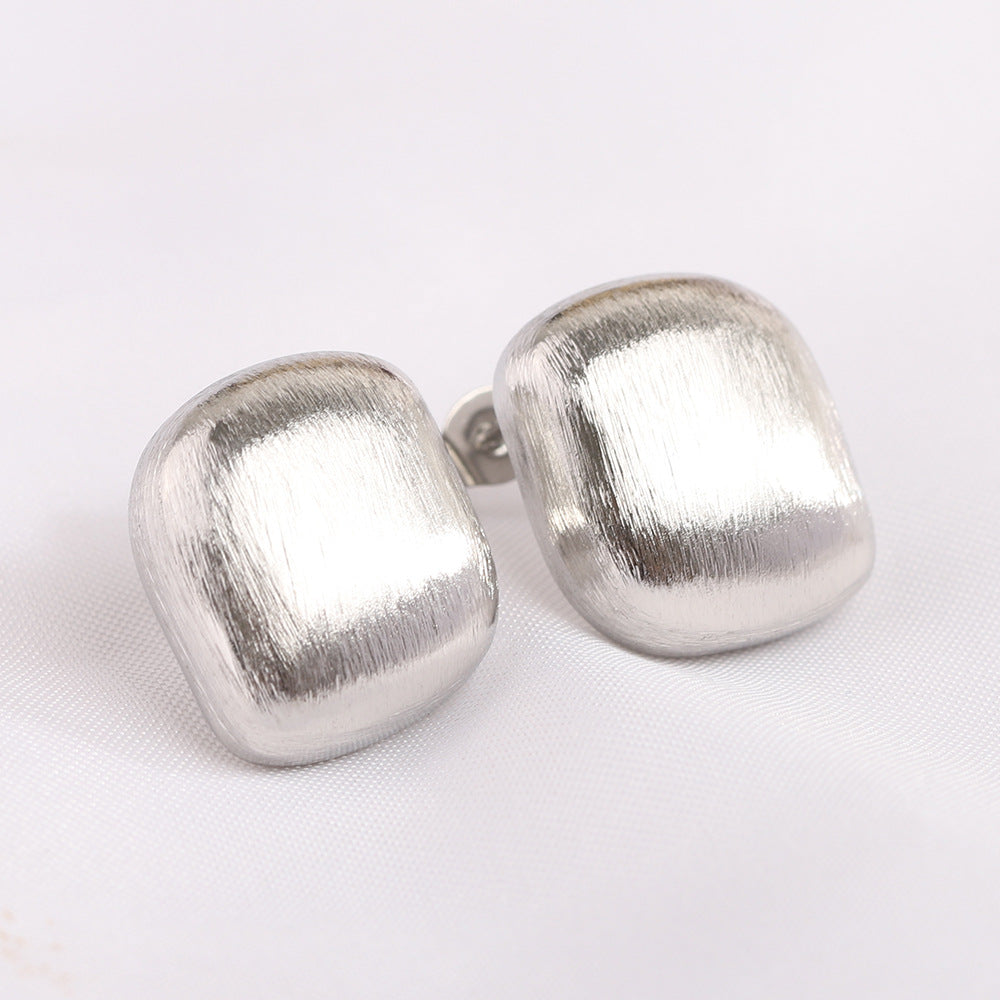 Damen Ohrstecker aus hochwertigem Edelstahl mit elegantem Oberflächenfinish Shop Nory