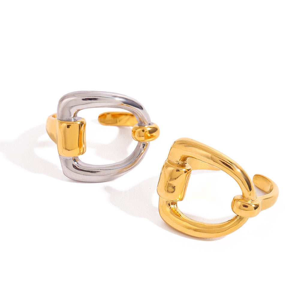 Damen Offenes Armband mit elegantem, hypoallergenem Design aus hochwertigem Edelstahl Shop Nory