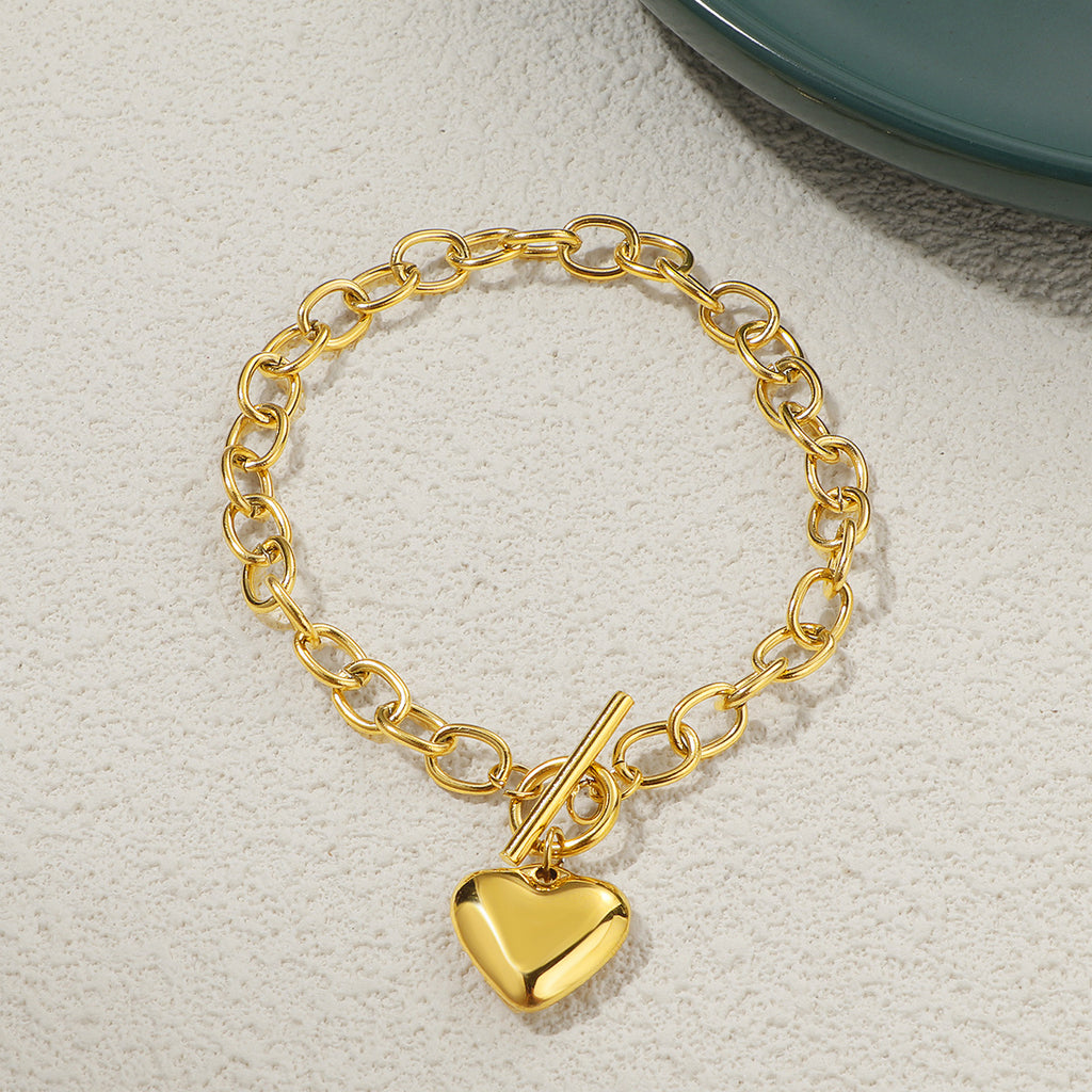 Damen Herzförmiges Armband Shop Nory