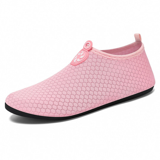 Damen nan leichter gestrickter Wasserschuh Slip-On mit nahtlosem Sockenschaft und rutschfester Gummisohle Shop Nory