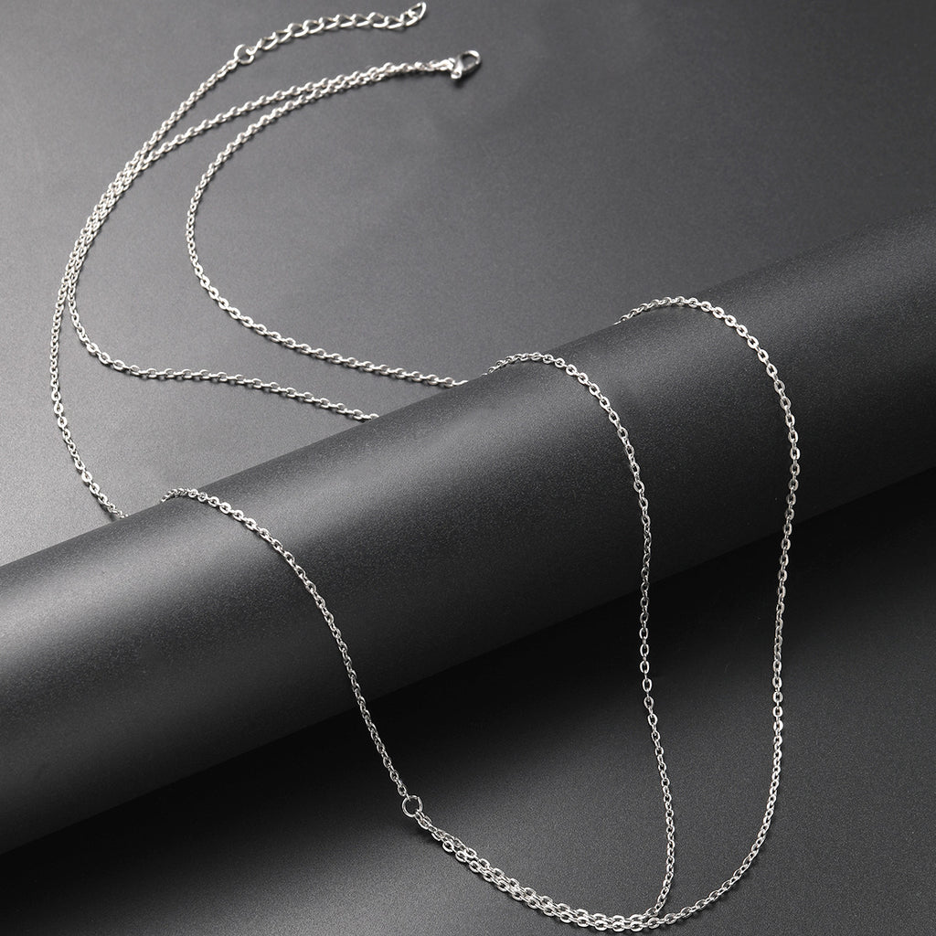 Damen Bauchkette aus hochwertigem Edelstahl mit filigranem Design Shop Nory