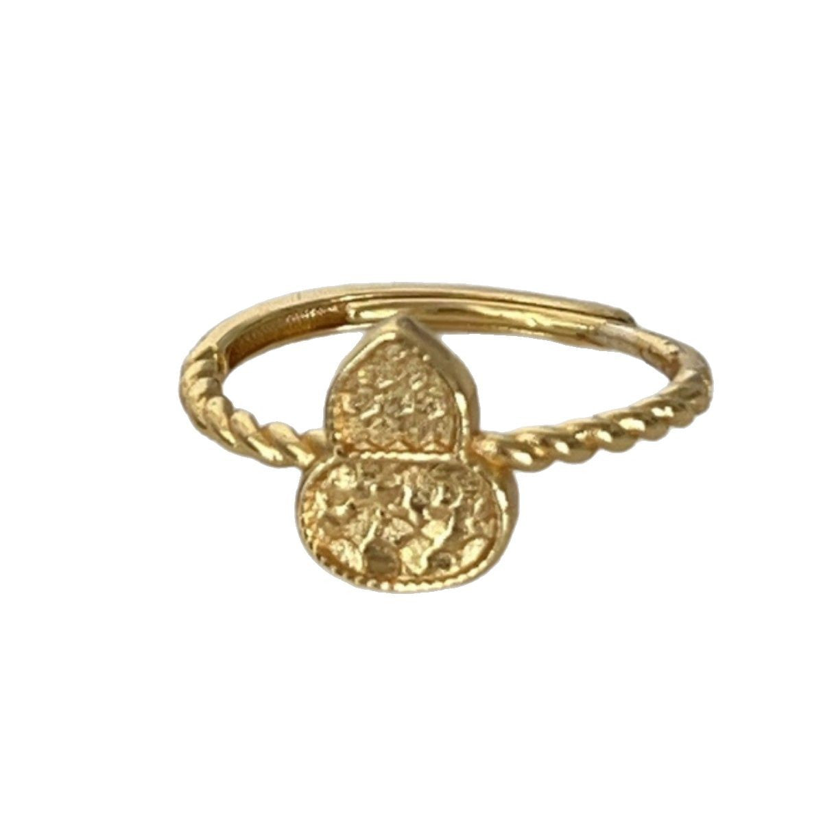 Damen Zierlicher Ring mit geflochtenem Design und detailreicher Fassung Shop Nory
