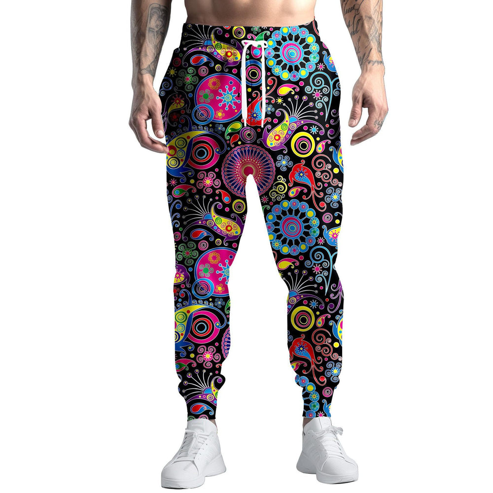 Herren Sportliche Jogginghose mit kreativem Mustermix Shop Nory