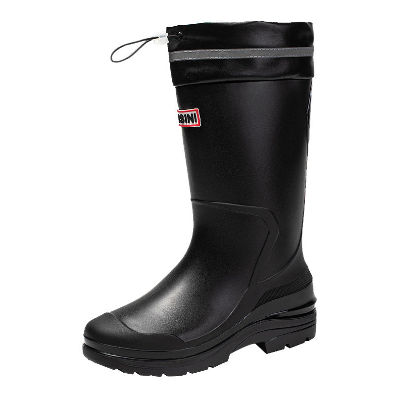 Damen Funktionale Gummistiefel mit verstärktem Knöchelschutz und rutschfester Sohle