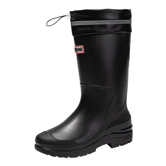 Damen Funktionale Gummistiefel mit verstärktem Knöchelschutz und rutschfester Sohle