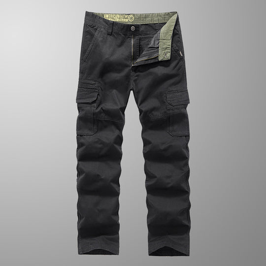 Herren Robust geschnittene Cargohose mit verstärkten Knien und Mehrfach-Taschen Shop Nory