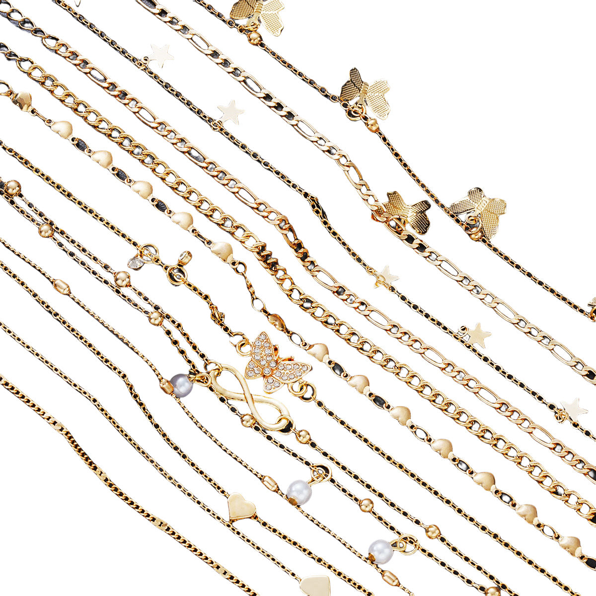 Damen Armband-Kollektion mit filigranen Anhängern Shop Nory