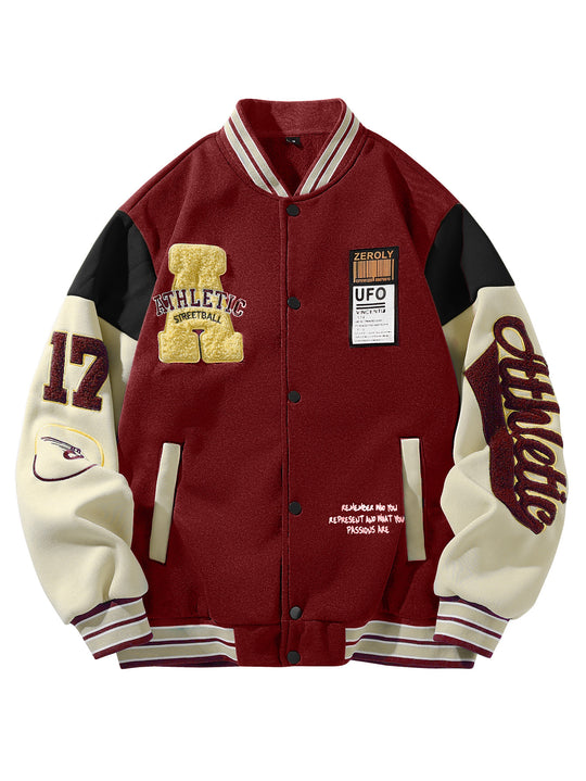 Herren Elegante College-Jacke Shop Nory