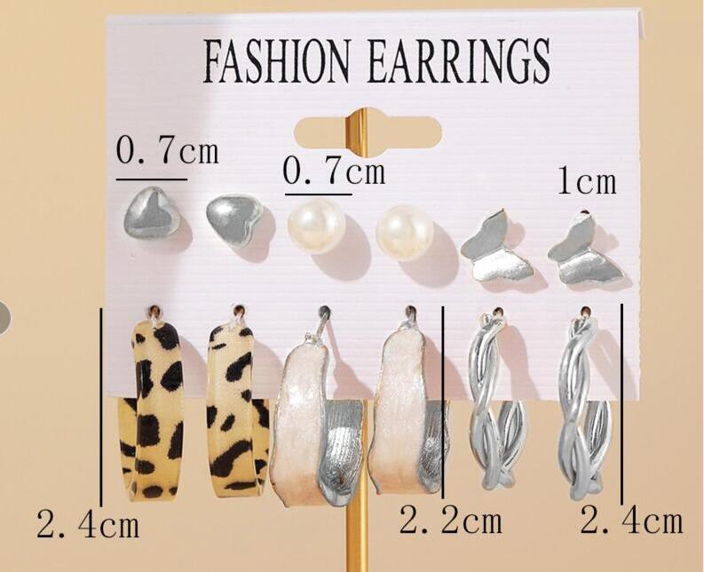 Damen Ohrringe Set mit vielfältigen Designs und einzigartigen Materialien Shop Nory