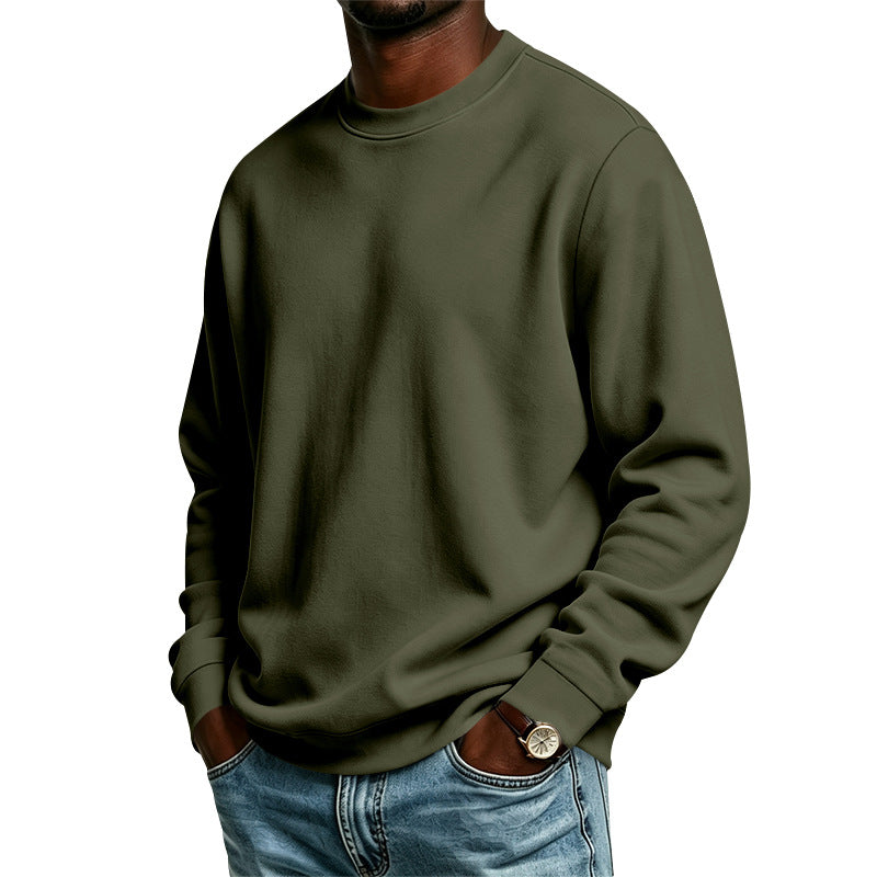 Herren Oversize-Sweatshirt mit Rundhalsausschnitt, weicher French-Terry und Rippbündchen Shop Nory