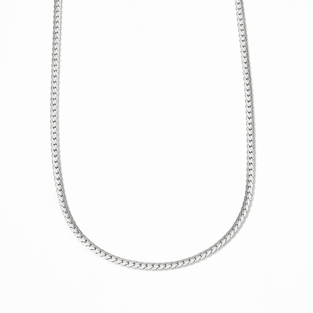 Damen Klassische Geflochtene Kettenhalskette Shop Nory