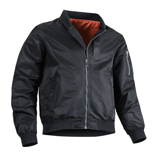 Herren Leichte Flieger-Bomberjacke mit wasserabweisender Shell und Kontrastfutter Shop Nory