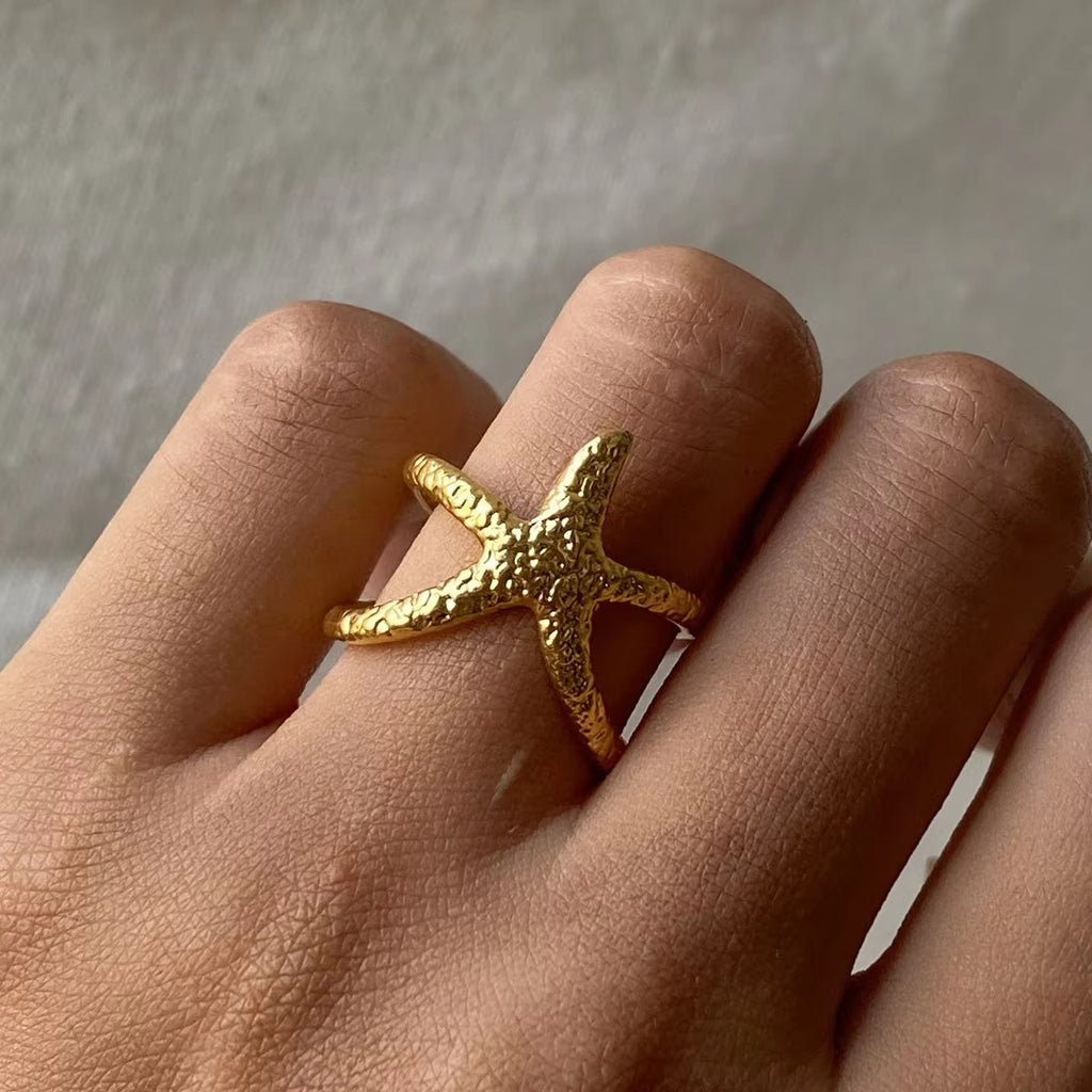 Damen Edelstahlring mit einzigartigem, handgefertigtem Design Shop Nory