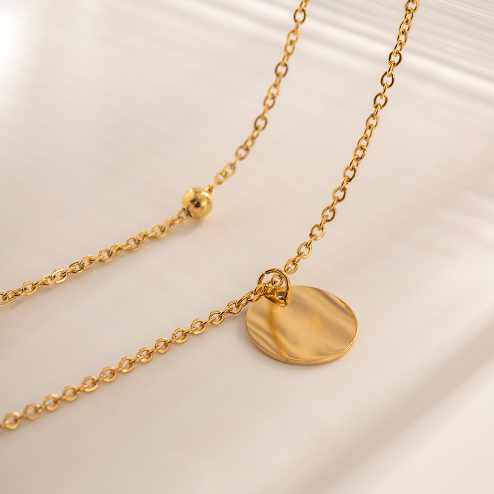 Damen Halskette mit mehrlagigem Design und funkelnden Zirkonia Shop Nory