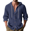 Herren lässige Sommerjacke mit Kapuze