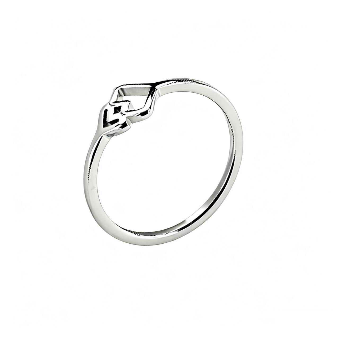Damen Ring mit kunstvollem, minimalistischen Design Shop Nory