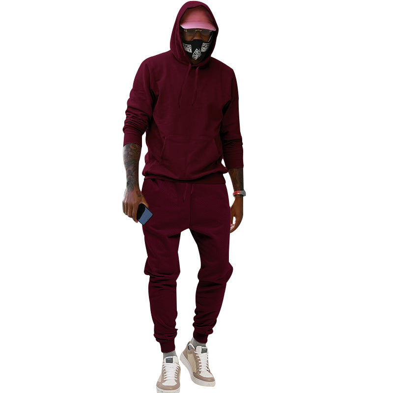 Herren Sportanzug mit Hoodie und bequemen Jogginghosen