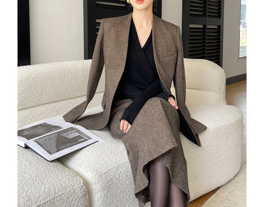 Damen Eleganter Zweiteiler mit schickem Schnitt Shop Nory