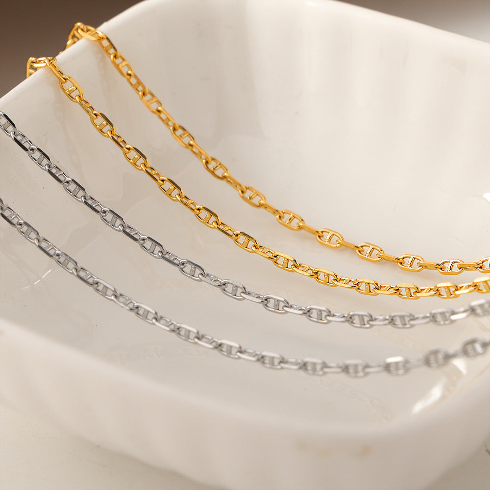 Frauen Moderne Gliederkette Halskette Shop Nory