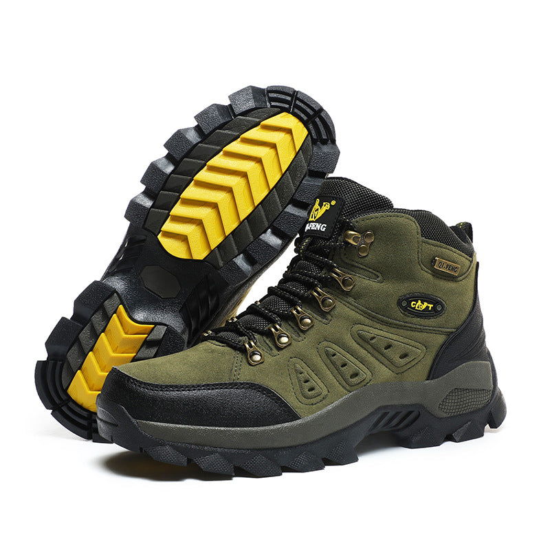 Herren Outdoor-Trekkingstiefel mit rutschfester Sohle und atmungsaktivem Obermaterial