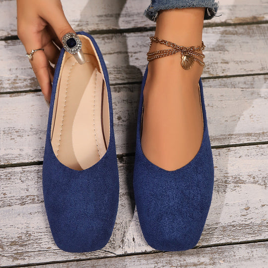 Damen Ballerinas im eleganten und minimalistischen Design mit anatomischer Fußbettung