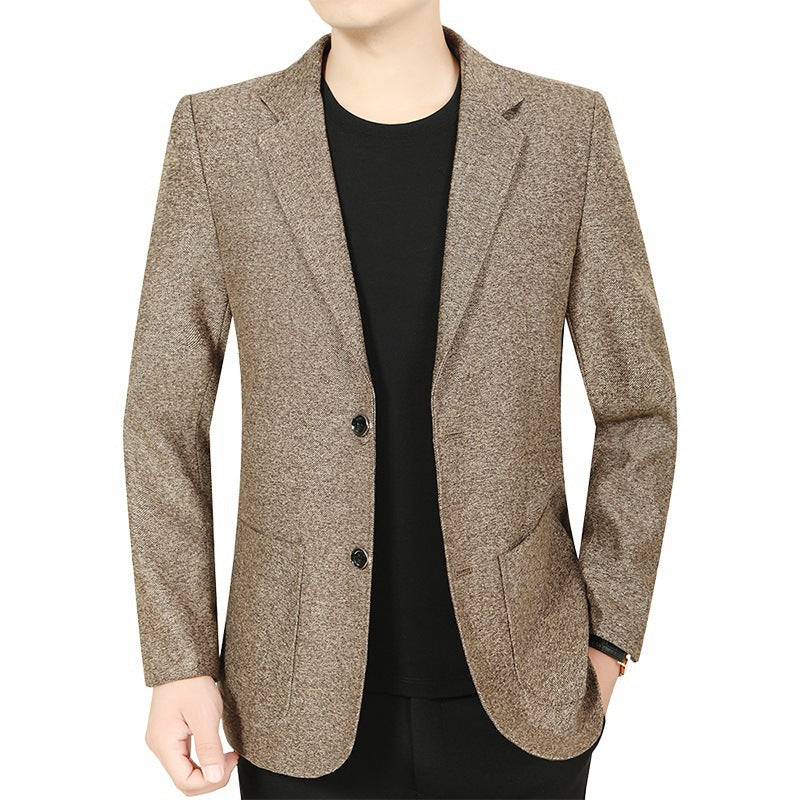 Herren Glencheck-Sakko Slim Fit aus Wollmischung mit dezentem Overcheck Shop Nory