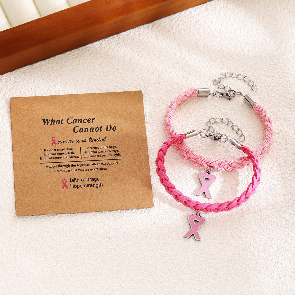 Damenarmband mit geflochtenem Design und symbolischem Anhänger Shop Nory