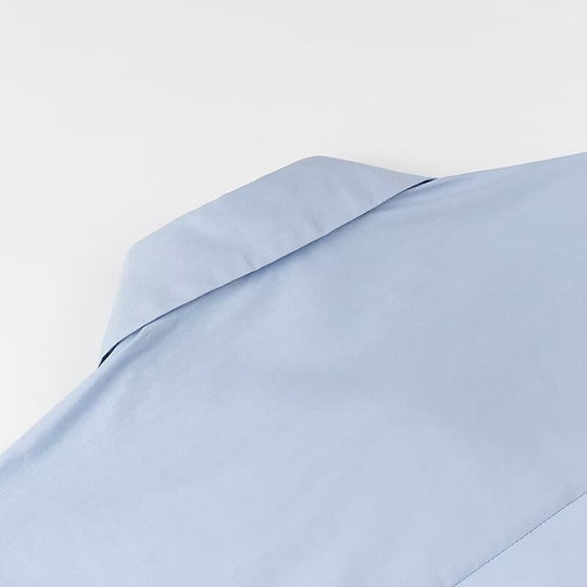 Damen Rüschen-Hemdbluse mit Kentkragen und lockerer Passform Shop Nory