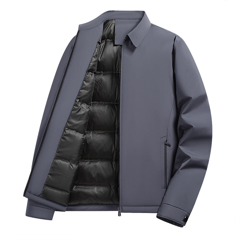Herren Modische Übergangsjacke mit hochgeschlossenem Kragen Shop Nory