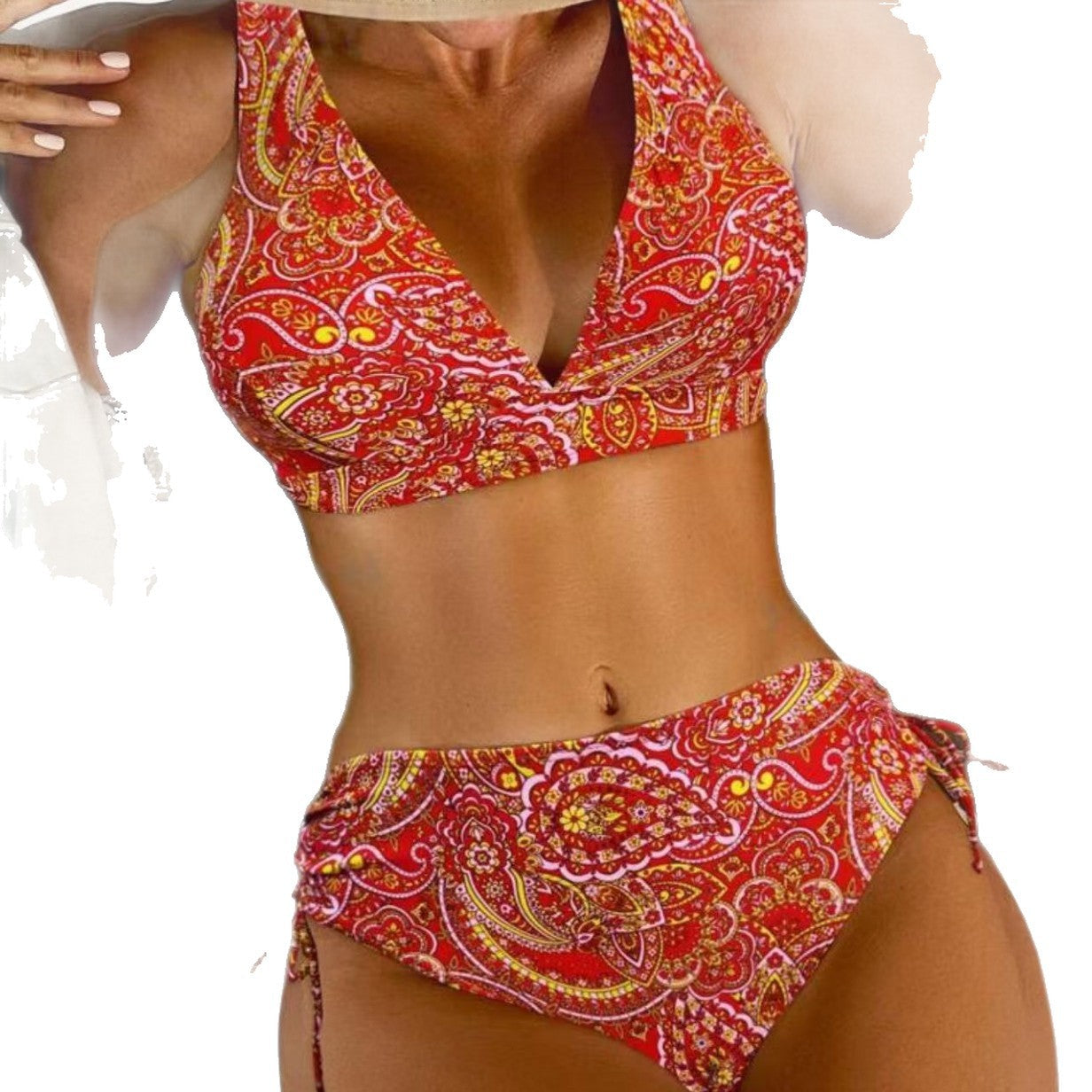 Damen Buntes Bikini-Set