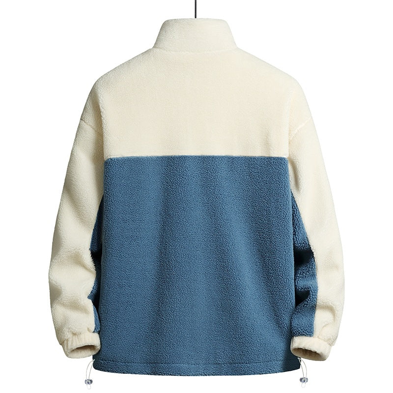 Herren Gemütliche Fleecejacke mit Kapuze Shop Nory