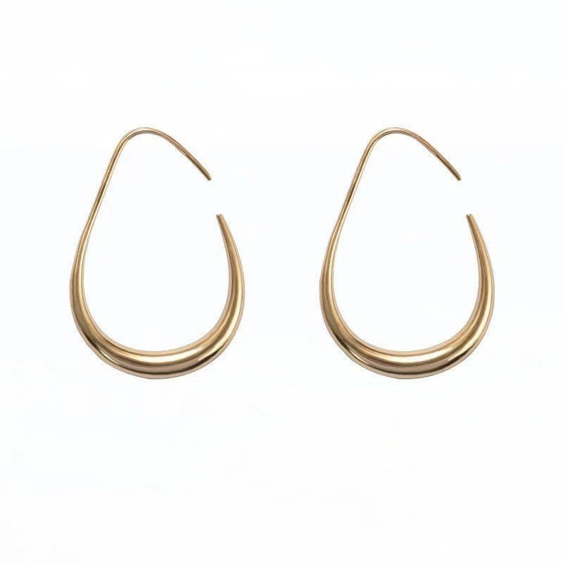 Damen Ohrringe mit modernem Tropfen-Design Shop Nory