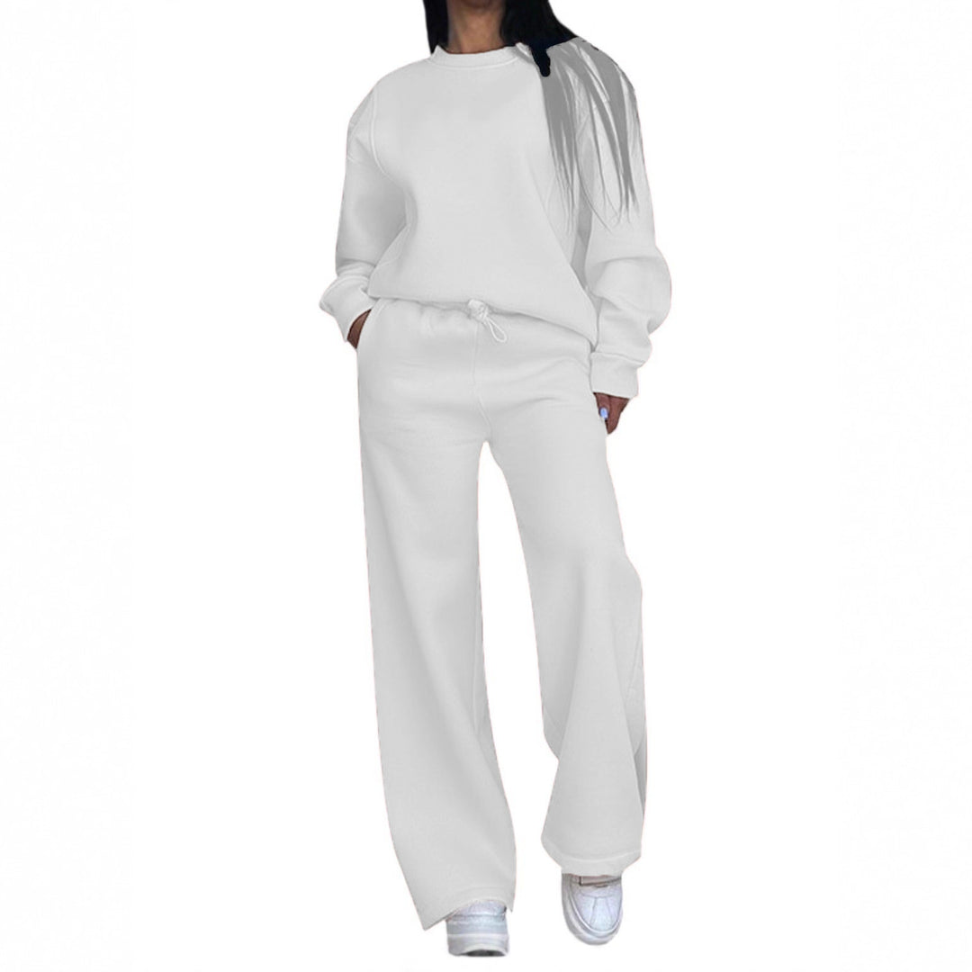 Damen nan lässiges Oversize Sweatshirt und weite Jogginghose Set Shop Nory