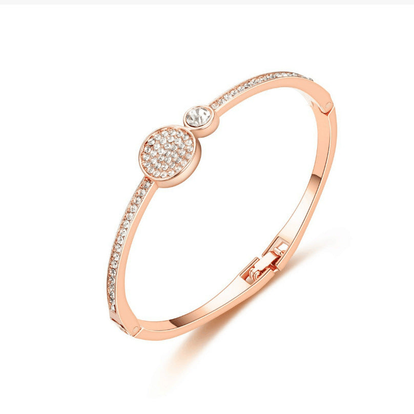 Damen Armreif mit funkelnden Zirkonia-Steinen Shop Nory