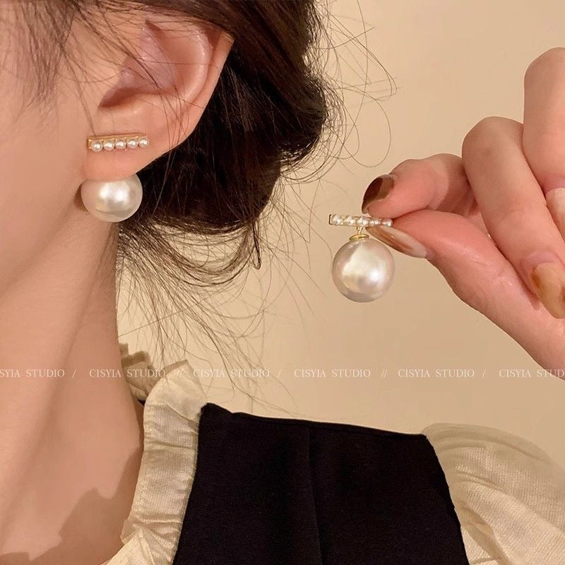 Damen Ohrstecker mit luxuriösen Perlen und eleganten Akzenten Shop Nory