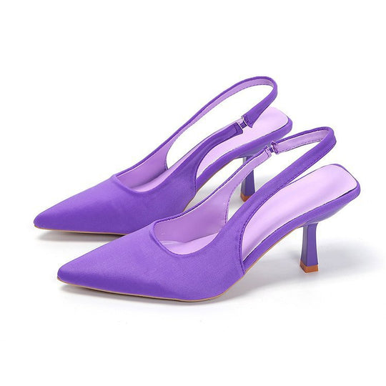 Damen Slingback-Pumps mit spitzer Zehenpartie und schmalem Kitten-Heel Shop Nory