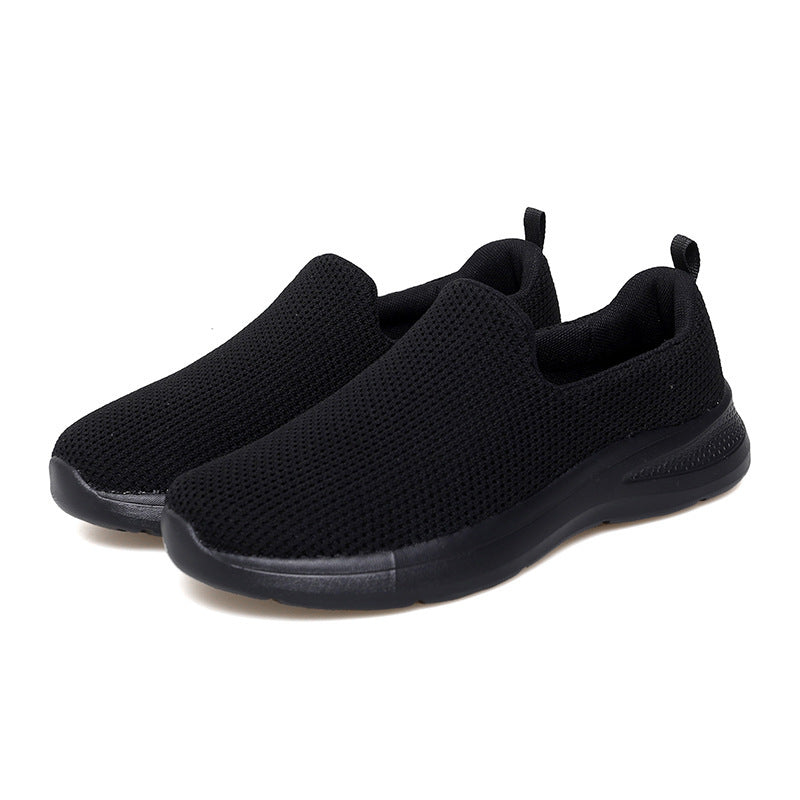 Herren Atmungsaktive Slip-On Freizeitschuhe mit rutschfester Sohle
