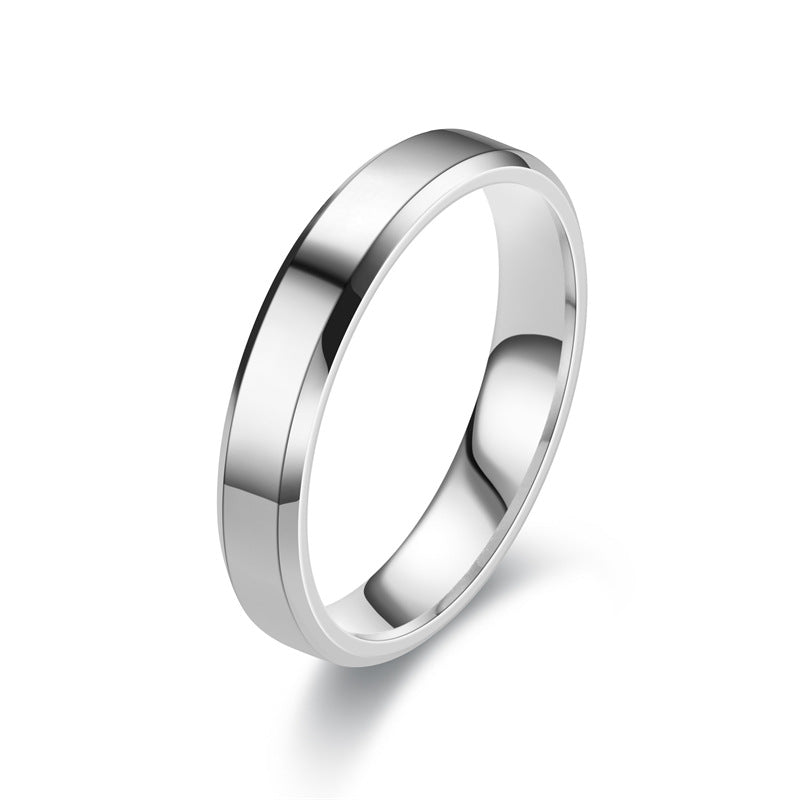 Herren Trauring aus hochwertigem Edelstahl mit elegantem, poliertem Finish Shop Nory
