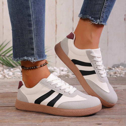 Damen Sneakers im sportlich-eleganten Design mit rutschfester Sohle