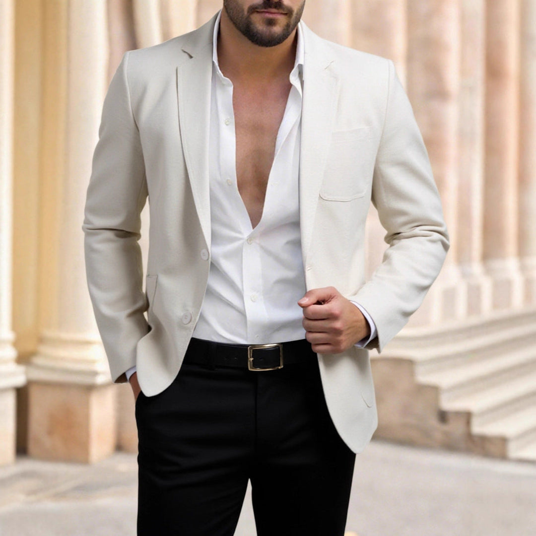 Herren eleganter Blazer mit modernem Schnitt
