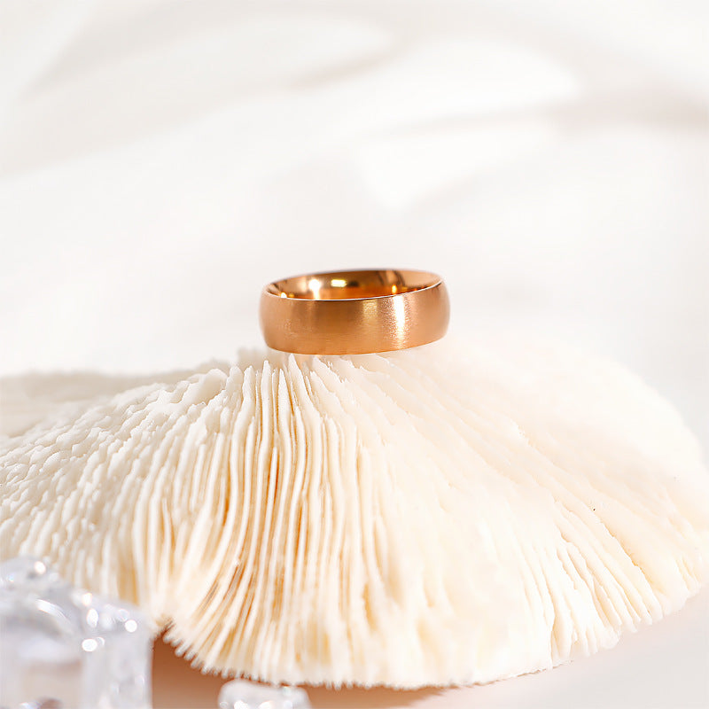 Damen filigraner Ring mit glänzendem Finish Shop Nory