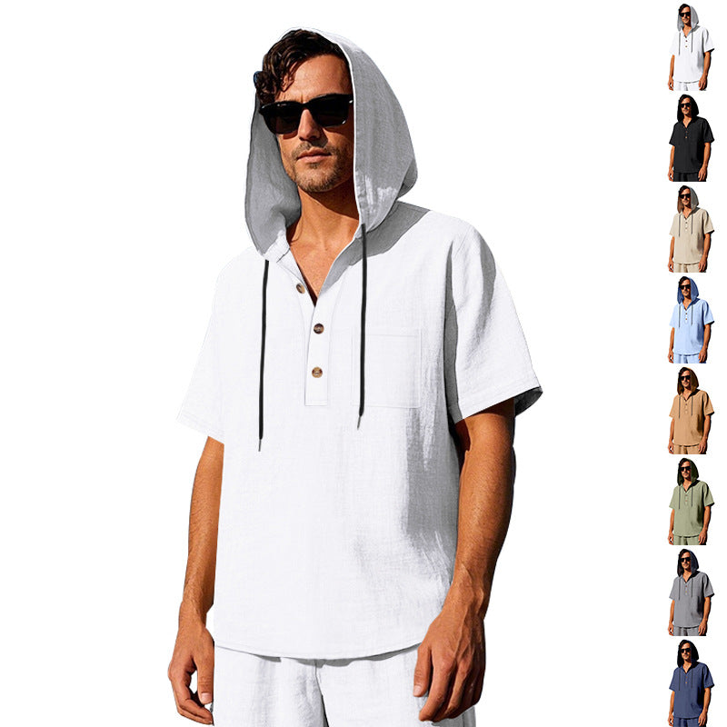 Herren lässiges Kapuzenshirt