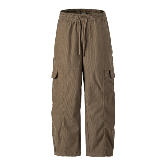 Damen Culotte-Cargo-Shorts aus Cord mit hohem Bund und Kordelzug Shop Nory