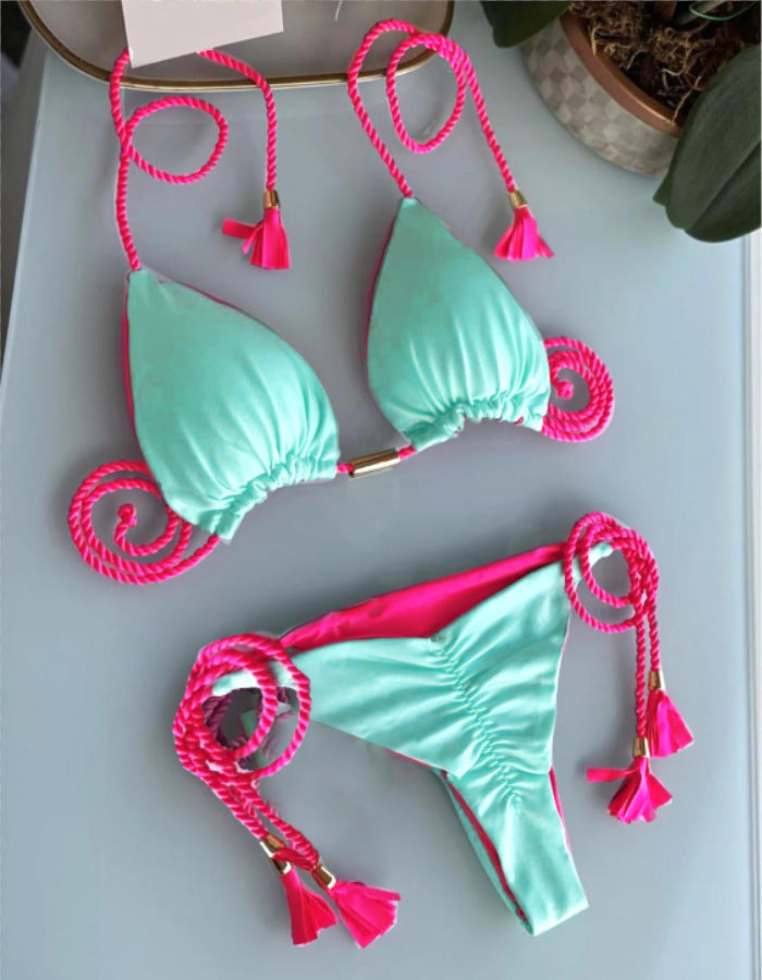 Sexy Dreieckstasche Bikini