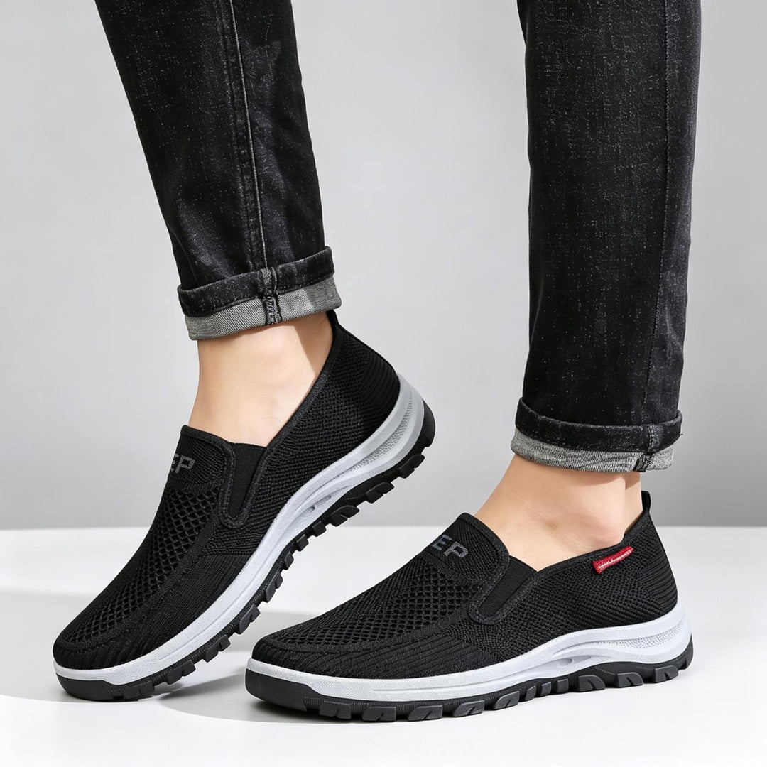 Herren Atmungsaktive Slip-On Sneakers mit rutschfester Sohle Shop Nory