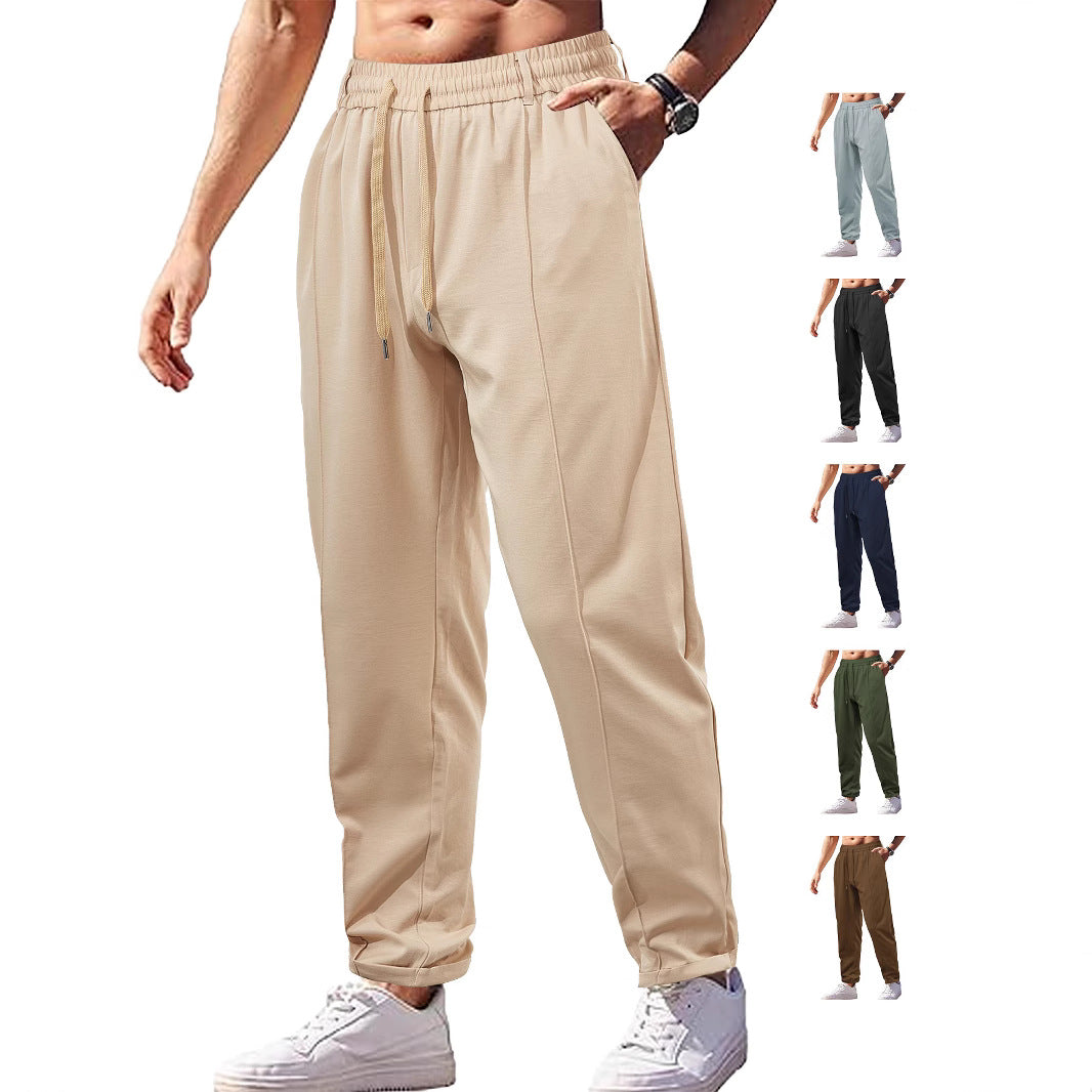 Damen Leichte Relaxhose mit elastischem Bund, geradem Schnitt & aufgesetzter Gesäßtasche Shop Nory