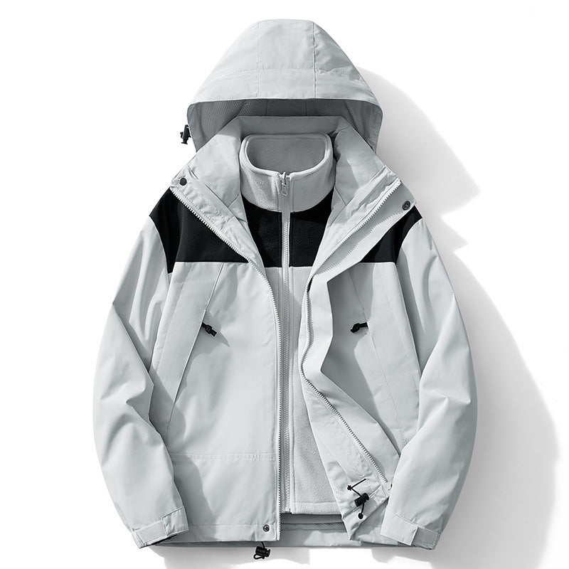 Damen zweilagige Softshell-Outdoorjacke mit herausnehmbarem Fleece-Innenlayer Shop Nory